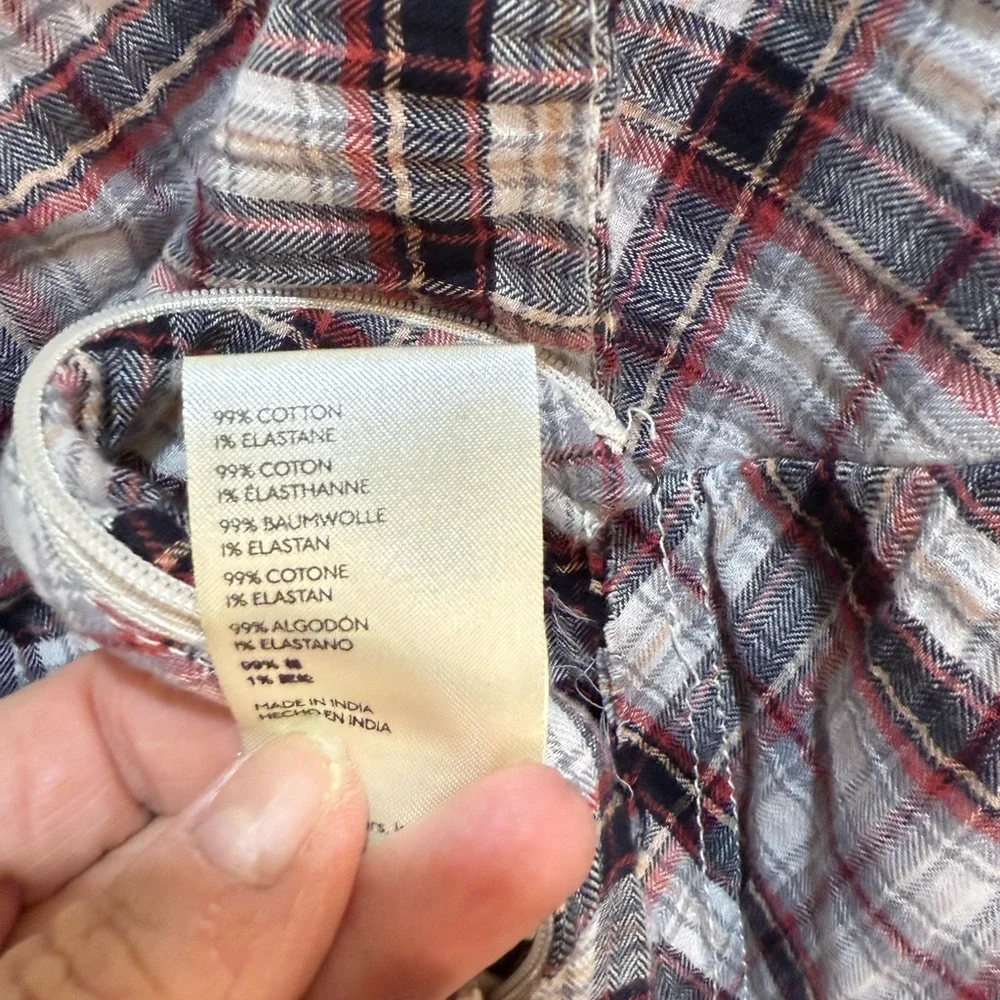 Free People Plaid Maxi Skirt - Picture 4 of 7